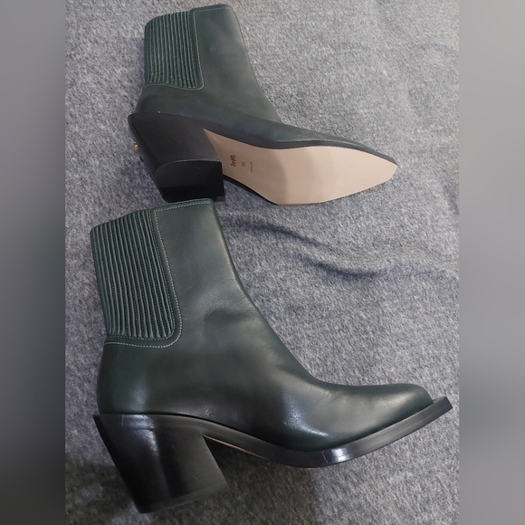 Coach Prestyn bootie green size 8 - Picture 2 of 11